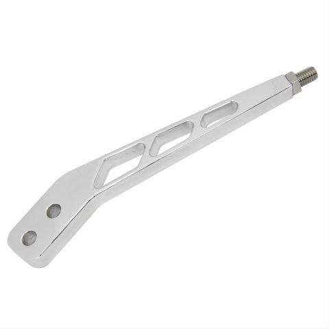 Billet Specialties Grid-Style Shifter Levers 266120 Stick, Grid Style, Lay Back, Aluminum, Polished, 10 in. Length, Each