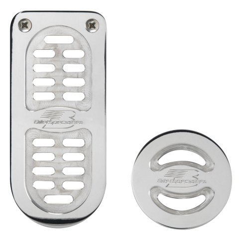 Billet Specialties Door Jamb Louvers 171130 DOOR JAMB VENT, DOOR JAMB VENT 72-76 B-BODY IMP/CAPR (SET) POL