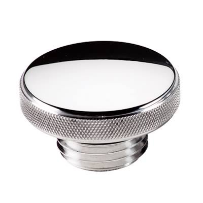 Billet Specialties Oil Fill Caps 23320 Cap, Aluminum, Round, Polished, Screw-In, Universal, Each