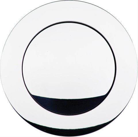 Billet Specialties Horn Buttons 32125 Button, Aluminum, Large Trim, Polished, Plain, for Specialties, Lecarra, Each