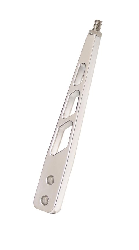 Billet Specialties Shifter Sticks, Manual Transmission 264840 SHIFT LEVER 8" STR GRID POL TREMEC
