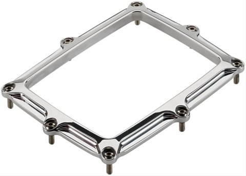 Billet Specialties Shifter Boot Rings 279310 Ring, Rectangular, Aluminum, Polished, 5.75 in. Width, 7.25 in. Length, Each