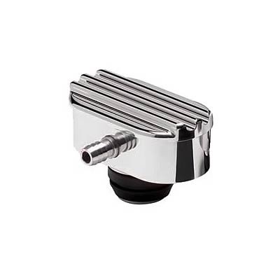 Billet Specialties Valve Cover Breathers 21950 Breather, Aluminum, Oval Ribbed, 1.250 in. Dia Holes, Each