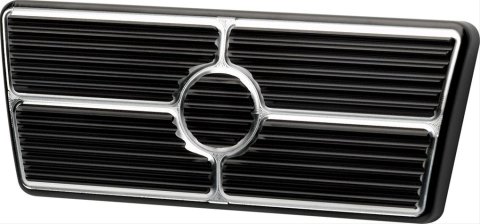 Billet Specialties Pedal Pads 199455 Pad, Brake, Aluminum, Black Anodized, Chevy, Automatic, Each