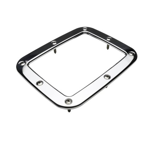 Billet Specialties Shifter Boot Rings 279312 Retaining Ring, Aluminum, Polished, Rectangular, 7.125 in. x 5.750 in., Trim Ring Only, Each