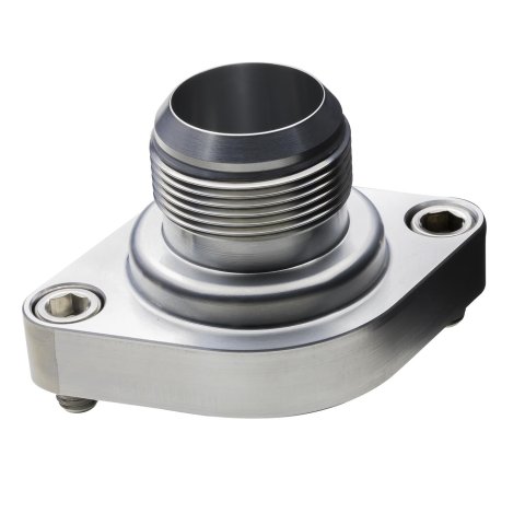 Billet Specialties Thermostat Housings 90119 THRMST HSG -20 AN STRAIGHT-UP CHEV APPL