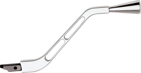 Billet Specialties Shift Arms 267320 Shifter Arm, Buick, Cadillac, Chevy, Oldsmobile, Pontiac, Aluminum, Polished, Each