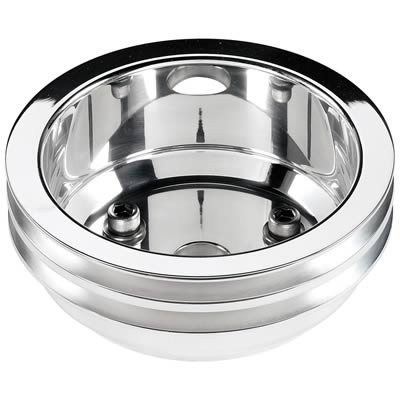 Billet Specialties Crankshaft Pulleys 79220 Pulley Big Block Chevy Double Groove Long Water Pump