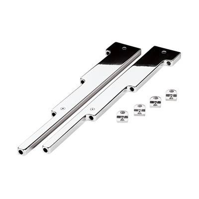 Billet Specialties Wire Looms 69529 Ignition Loom/Separator, Aluminum, Polished, 8-9mm, Chevy/Ford, Kit