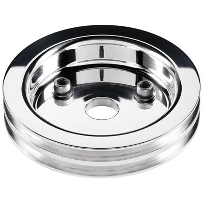 Billet Specialties Crankshaft Pulleys 83220 Crank Pulley, BBC, Short Pump, 2 Groove
