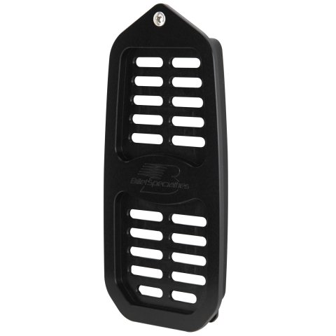Billet Specialties Door Jamb Vents BLK171120 Vent Cover, Black Anodized, Aluminum, Chevy, Pontiac, GMC, Each
