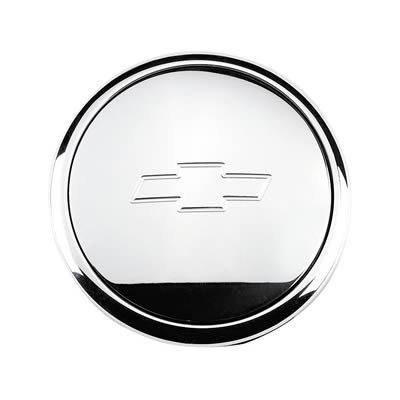 Billet Specialties Horn Buttons 32320 Button, Aluminum, Small Trim, Polished, Chevy Bowtie Emblem, for Specialties, Each