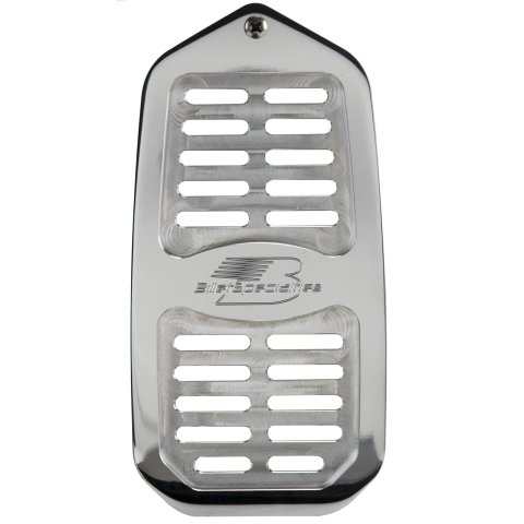 Billet Specialties Door Jamb Vents 171120 Vent Cover, Polished, Aluminum, Chevy, Pontiac, GMC, Each