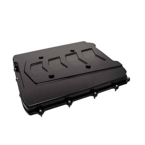 Billet Specialties Superchargers, Roots Style Components BLK95068 SUPERCHARGER LID GEN V LT4 ENGINES CHEVRON BLK