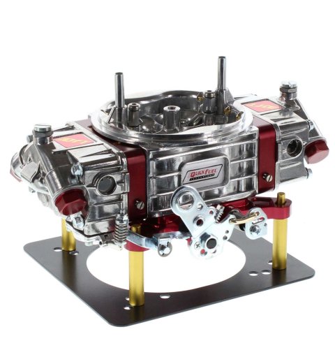 Quick Fuel Q-Series 4-Barrel 850 CFM Carburetor Q-850-B2 Carburetor, Gasoline, 4150, cfm, 4-Barrel, Down-Leg, For Dual Carbureted Blower Engines, Each