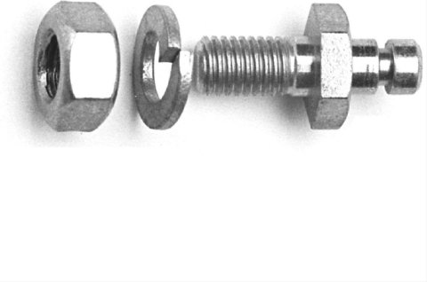 Quick Fuel Throttle Lever Studs 37-10QFT Stud, GM Short-style, 5/16 in. Diameter, Chevy, Each