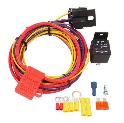 Quick Fuel Pump Wiring Kits 30-199QFT Kit, Wire, Relay, 30 amps, Kit