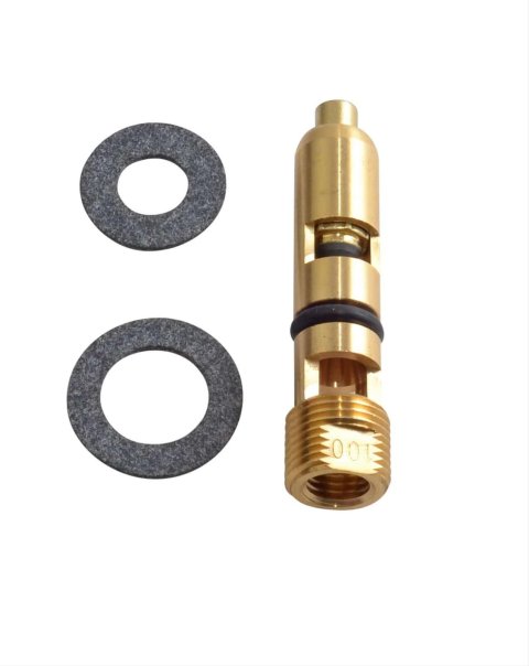 Quick Fuel Brawler Needle and Seat Assemblies BR-67239 Seat, Series, Gasoline, Viton®, 0.120 in. Seat, Center-Hung Floats, Each