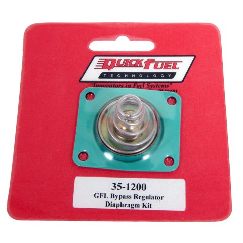 Quick Fuel Pressure Regulator Diaphragm Kits 35-1200QFT GFL Bypass Prs Reg Diaph Kit