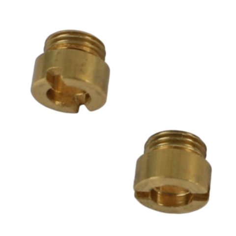 Quick Fuel Alcohol Main Jets 22-208QFT Carburetor Jets, Main, Fuel, Size 208, Hole Size .208 in., Alcohol, Pair