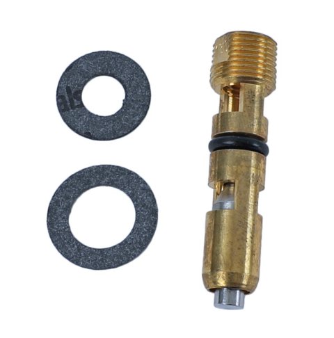 Quick Fuel Needle and Seat Assemblies 18-10QFT Seat, Alcohol, Stainless Steel, Adjustable, 0.130 in. Seat, Center-Hung Floats, Each