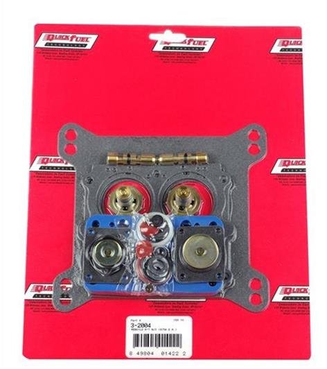 Quick Fuel Performance Carburetor Rebuild Kits 3-2004QFT Non-Stick Kit; 4150/4150HP Style, Dual Accelerator Pumps,750-950 CFM, Each