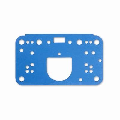 Quick Fuel Carburetor Metering Block Gaskets 8-136QFT Gaskets, Block, 3-Circuit, Buna-N, Blue, Fuel, 4150, Primary, Secondary, Pair