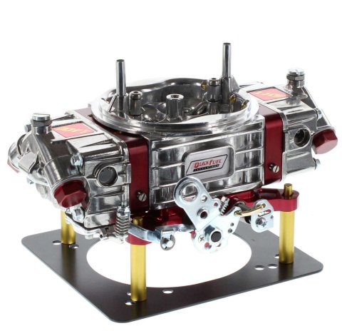 Quick Fuel Q-Series 4-Barrel 750 CFM Carburetor Q-750-B2 Carburetor, Gasoline, 4150, cfm, 4-Barrel, Down-Leg, For Dual Carbureted Blower Engines, Each