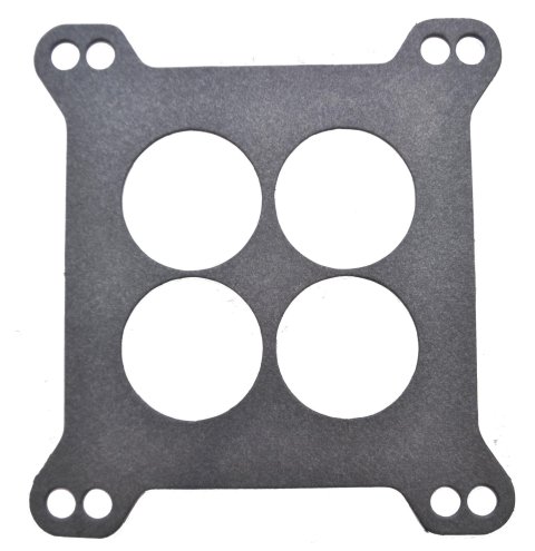 Quick Fuel Carburetor Base Gaskets 8-105QFT Gasket, 4-barrel, Square Bore Flange, 4-hole Style, Paper, 0.063 in. Thick, Each