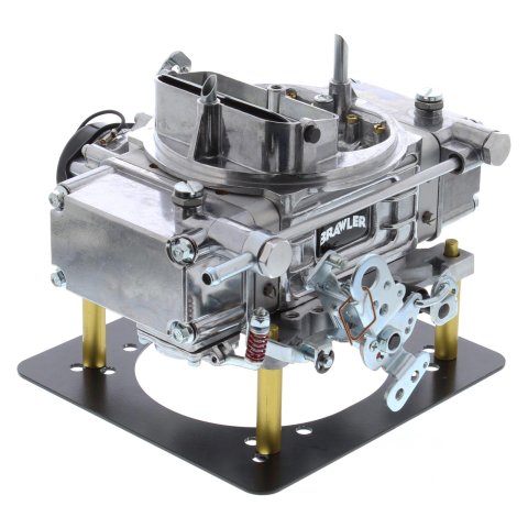Quick Fuel Brawler Diecast Series 650 CFM 4-Barrel Carburetor BR-67276 Carburetor, Series, cfm, Mechanical Secondary, Electric Choke, 4-barrel, Square Bore, Tumble Polished, Each