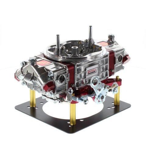 Quick Fuel Q-Series 4-Barrel 650 CFM Carburetor Q-650-B2 Carburetor, Gasoline, 4150, cfm, 4-Barrel, Down-Leg, For Dual Carbureted Blower Engines, Each