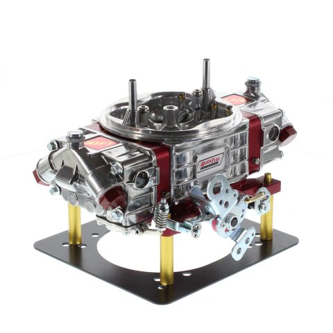 Quick Fuel Q-Series 4-Barrel 750 CFM Carburetor Q-750 Carburetor, Gasoline, 4150, cfm, 4-Barrel, Down-Leg, Billet Metering Blocks, Dual Inlet, Each