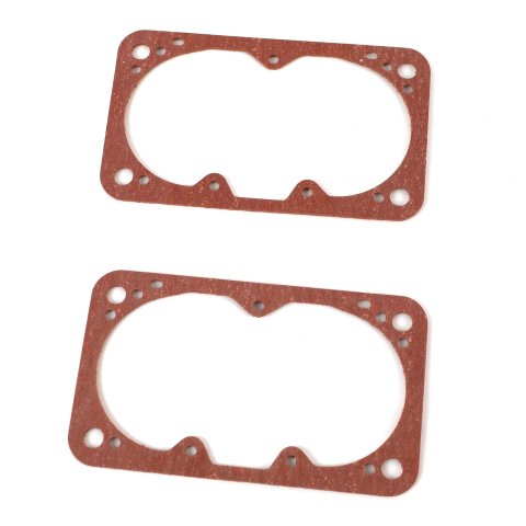 Quick Fuel Carburetor Bowl Gaskets 8-151QFT Gaskets, Carburetor, Composite, Non-Stick, Red, Pair