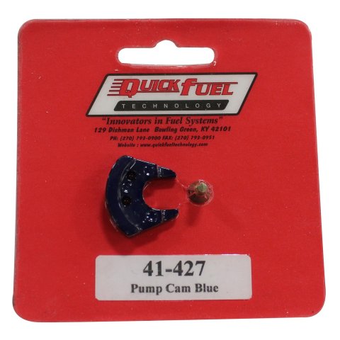 Quick Fuel Accelerator Pump Cams 41-427QFT Cam, Plastic, Light Blue, Each