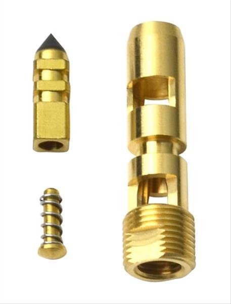 Quick Fuel Needle and Seat Assemblies 18-3SQFT Seat, Off-Road, Gasoline, Viton®, 0.120 in. Seat, Spring Loaded, Center-Hung Floats, Each