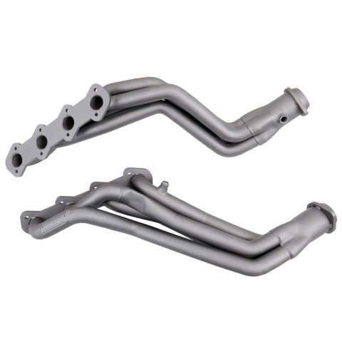 BBK Full-Length Headers 1541 Headers, Long Tube, Steel, Titanium Ceramic, Ford, 4.6L SOHC, Pair