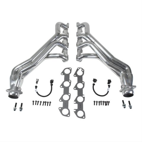 BBK Full-Length Headers 16470 Headers, Long Tube, Steel, Silver Ceramic Coated, 1.75 in. Primary, Chrysler, Dodge, 5.7L, 6.1L, Pair
