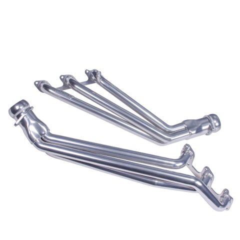 BBK Full-Length Headers 16430 Headers, Full-Length, Long Tube, Steel, Silver Ceramic Coated, Round Port, for Use with the BBK-16431 Mid-pipes Only, Ford, 4.0L, Pair