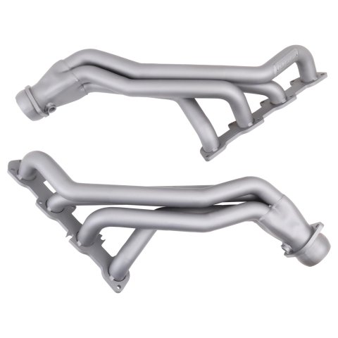 BBK Full-Length Headers 1647 Headers, Long Tube, Steel, Titanium Ceramic Coated, 1.75 in. Primary Tube Diameter, Chrysler, Dodge, 5.7L, 6.1L, Pair
