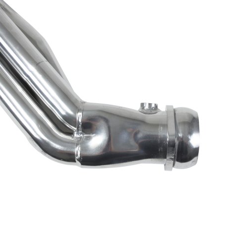 BBK Full-Length Headers 16480 Headers, Long Tube, Steel, Polished Ceramic Coated, Chrysler, Dodge, Pair