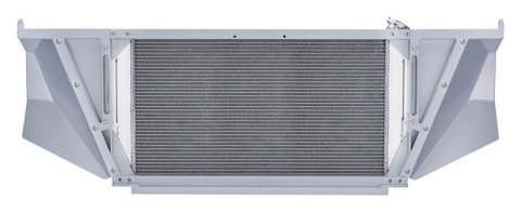 Cold Case Radiator Support Module Kits for 1966-1967 CHEVY II - CHN540RSLS Radiator, Module, Aluminum, Crossflow, 2 Row, LS Conversion, Chevy, Kit