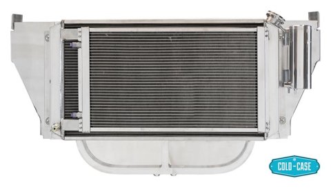 Cold Case Radiator Support Module Kits CHT56355LSK Radiator, Module, Aluminum, Crossflow, 2 Row, LS Conversion, Chevy, Kit