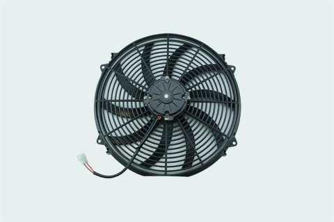 16 Inch 2,500 CFM Cold Case Electric Fan FAN16 Fan, Electric, Single, in., CFM, 10 Blade, 6.85 Amps, Plastic, Black, Each