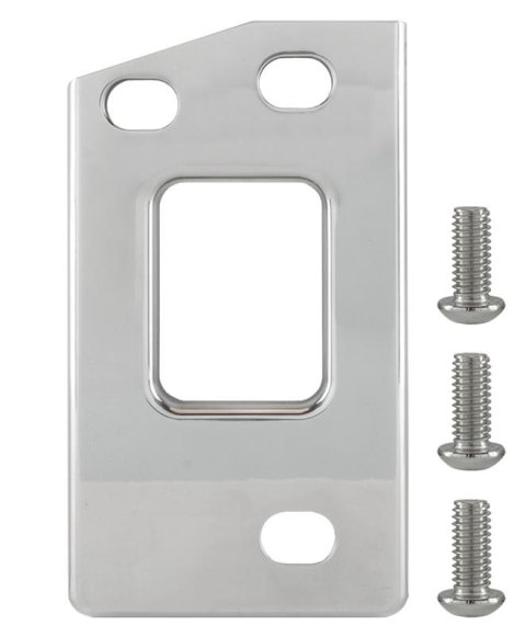 Cold Case Radiators Hood Latches CHT563LP 1955-57 Billet Latch Plate Short
