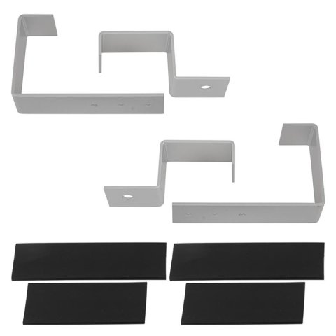 Cold Case Universal Radiator Mounting Brackets RB-01 Brackets, Universal, Aluminum, Natural, Kit