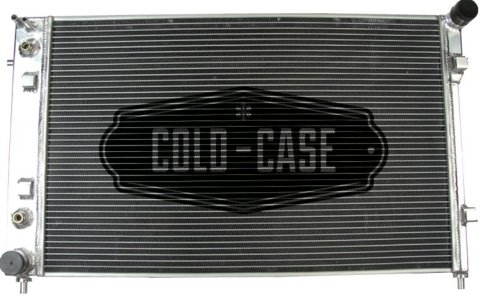Cold Case Performance Aluminum Radiators for 2004 GTO - LMP5001A Radiator, Performance, Aluminum, Polished, Crossflow, 2 Row, Transmission Cooler, Pontiac, GTO, Each