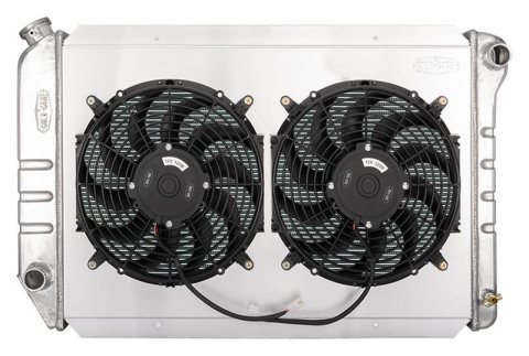 Cold Case Performance Aluminum Radiators FOT578-5K Radiator Module, 80-84 Ford Truck Coyote Swap K