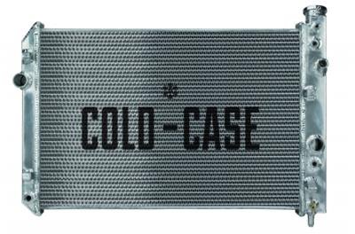 Cold Case Performance Aluminum Radiators for 1993-2002 CAMARO, FIREBIRD - LMP5205A Radiator, Performance, Aluminum, Polished, Crossflow, 2 Row, Transmission Cooler, Chevy, Pontiac, Each