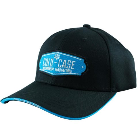 Cold Case Radiator Logo Hats CCBLKHAT Hat, Ball Cap, Radiator, Black, Polyester, Velcro®, Each
