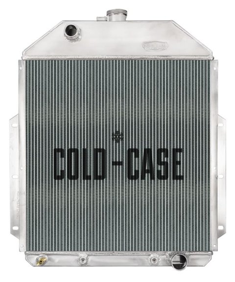 Cold Case Performance Aluminum Radiators FOT573AK Radiator Module, 48-52 Ford Truck W/ Chevy Eng Kit